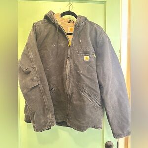 Carhartt Men's Dark Gray Hooded Performance Jacket